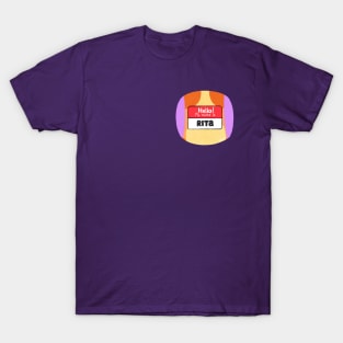 Bingo Name Tag (Rita the Grannie) T-Shirt